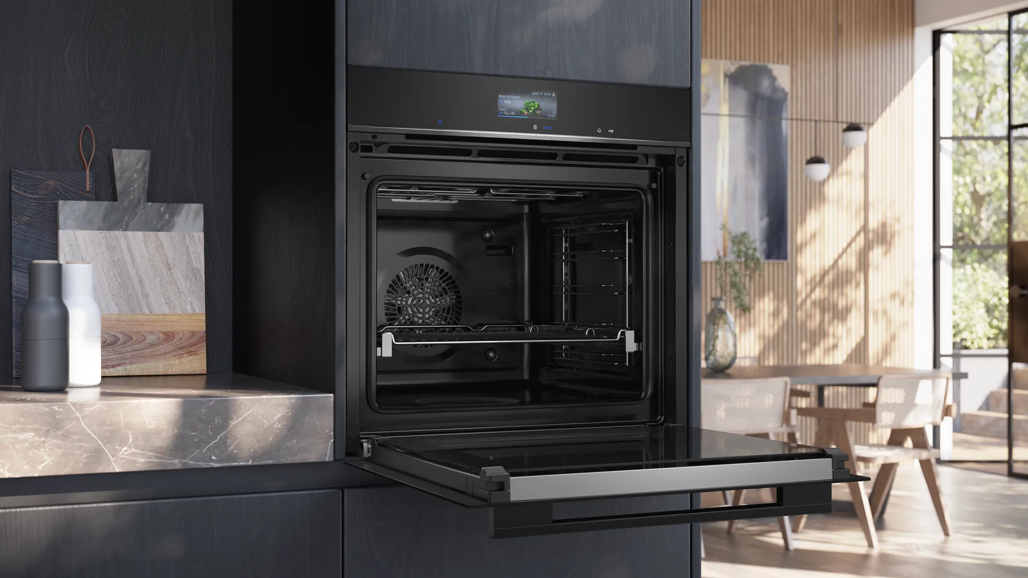 SIEMENS HB776GMB1F IQ700 multifunctionele oven - 60cm