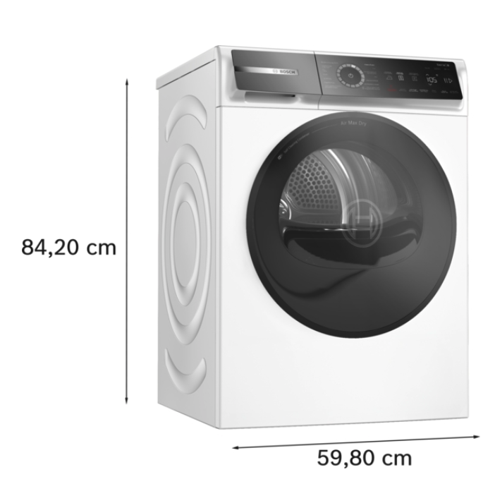 BOSCH WRB247D0FG SERIE 8 droogkast