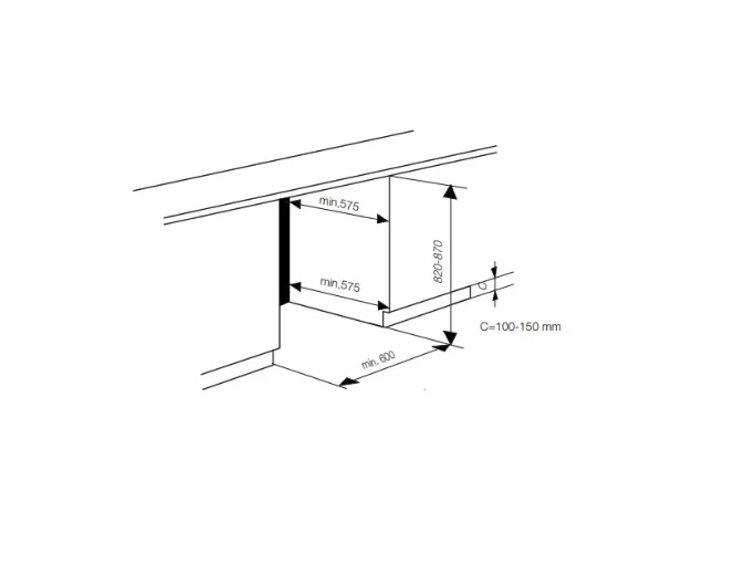 BEKO BU1154N onderbouw koelkast met vriesvak - 82cm BEKO BU1154N onderbouw koelkast met vriesvak - 82cm