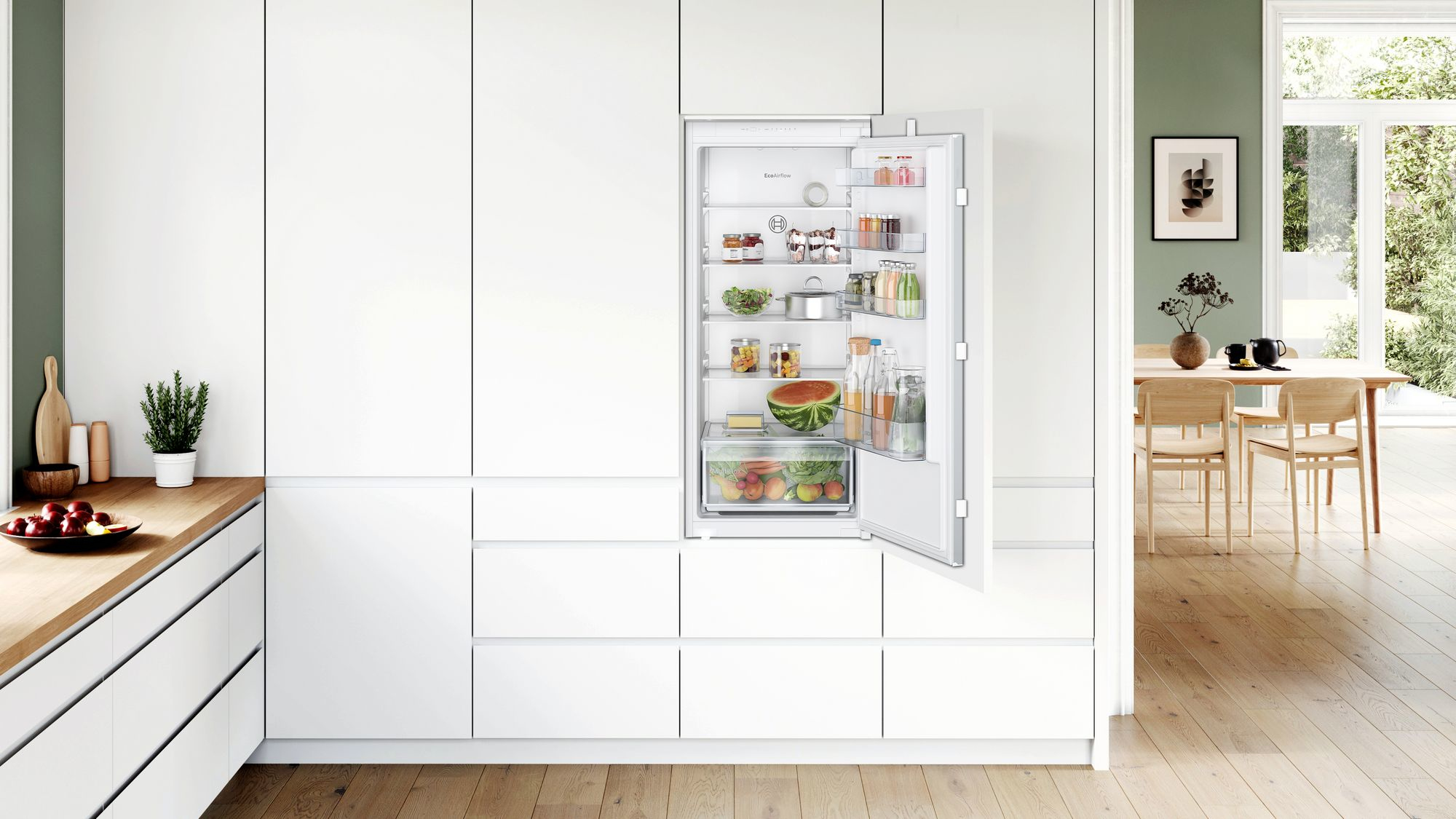 BOSCH KIR415SE0 SERIE 2 koelkast zonder vriesvak - 122cm