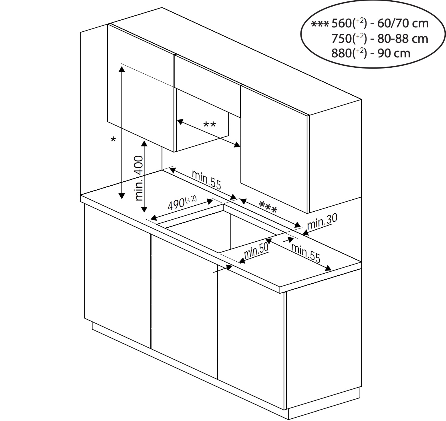 BEKO HII64200SFMT inductiekookplaat - 60cm