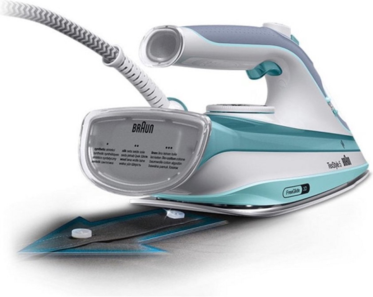 BRAUN (DELONGHI) BHSI5017GR stoomstrijkijzer BRAUN (DELONGHI) BHSI5017GR stoomstrijkijzer