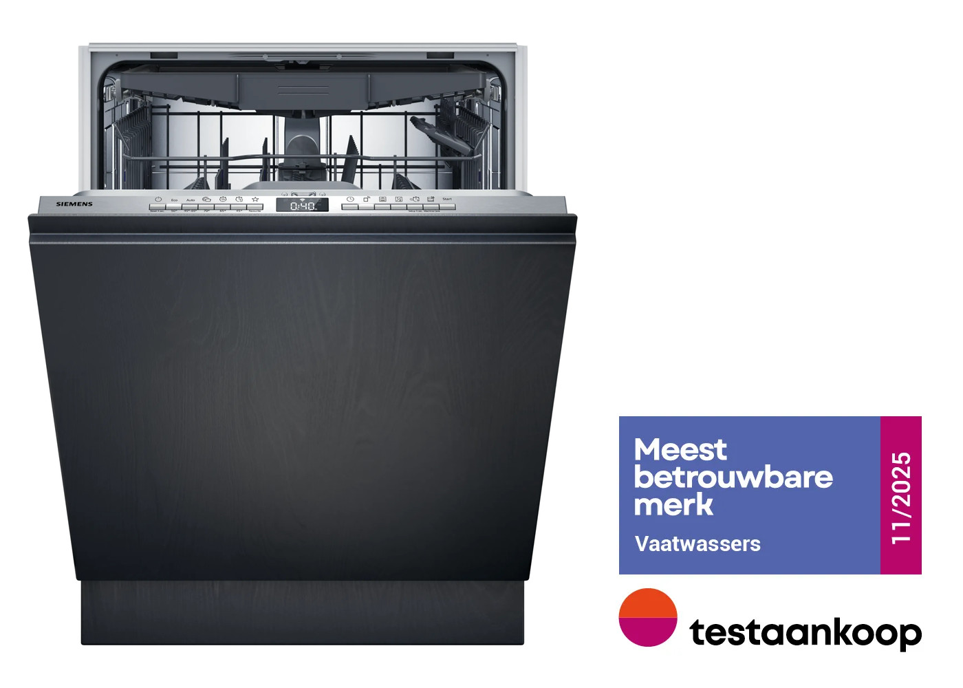 SIEMENS SN63EX06VE iQ300 vaatwasser volledig integreerbaar