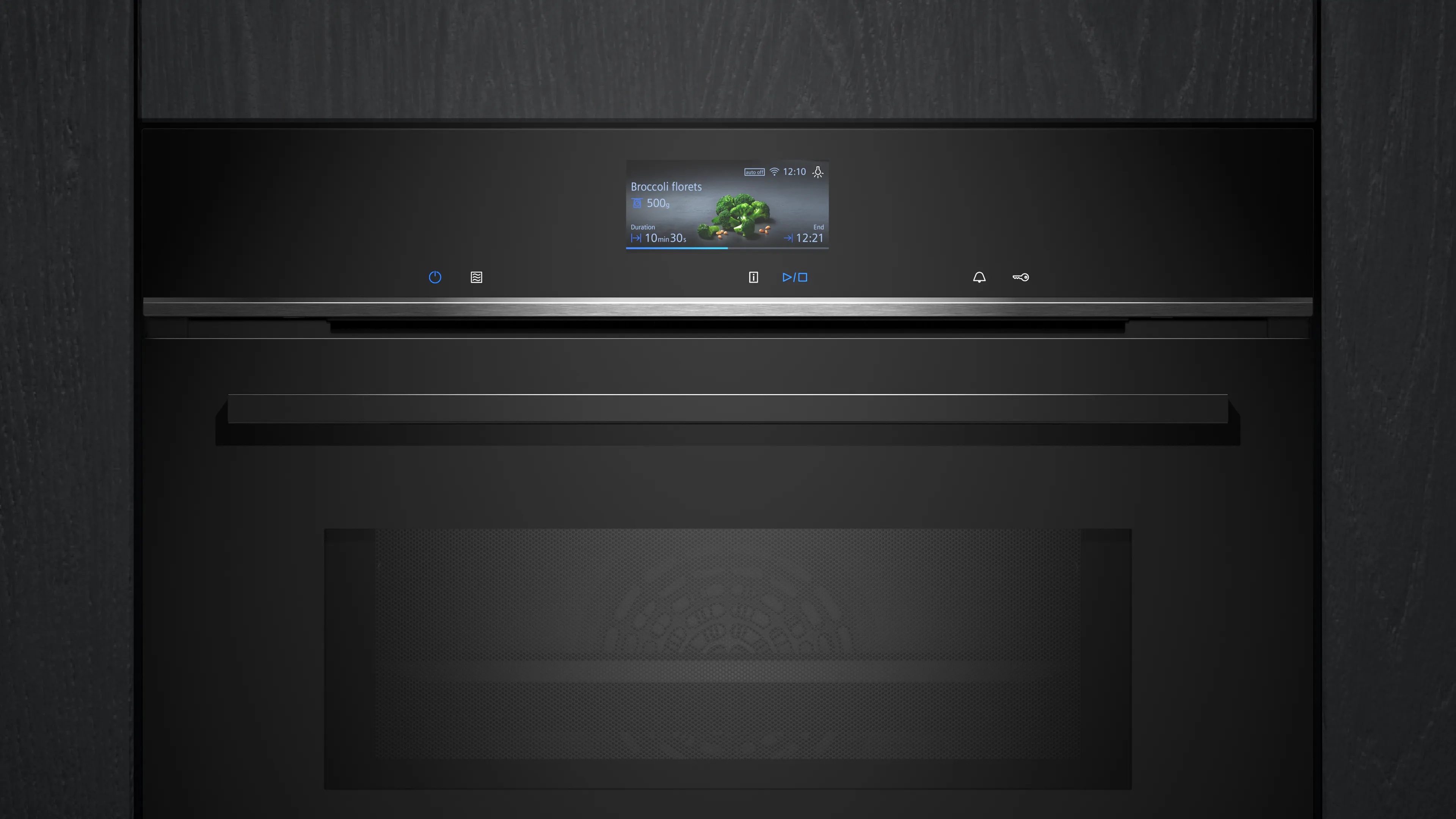 SIEMENS CM776GMB1F IQ700 multifunctionele oven met microgolfoven - 45cm
