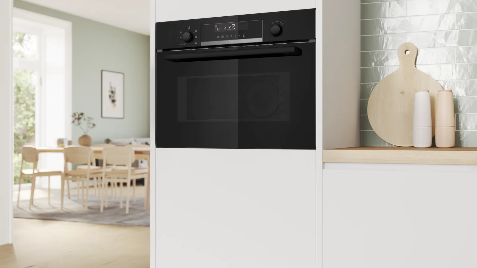 BOSCH CMA585GB1 SERIE 6 microgolfoven - combi - 45cm