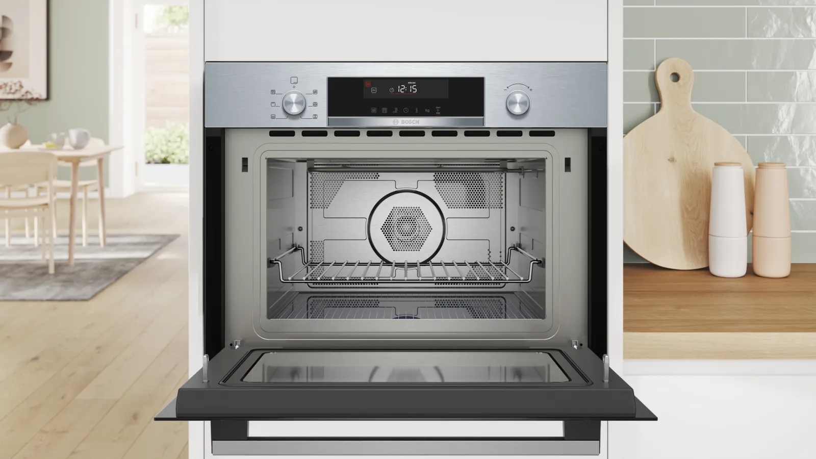 BOSCH CMA585GS1 SERIE 6 microgolfoven - combi - 45cm