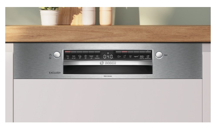 BOSCH SMI4HBS12E vaatwasser met bedieningspaneel