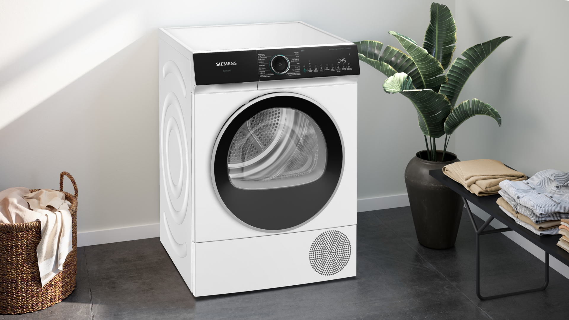 SIEMENS WQ46N2D0FG IQ500 Droogkast 9 kg