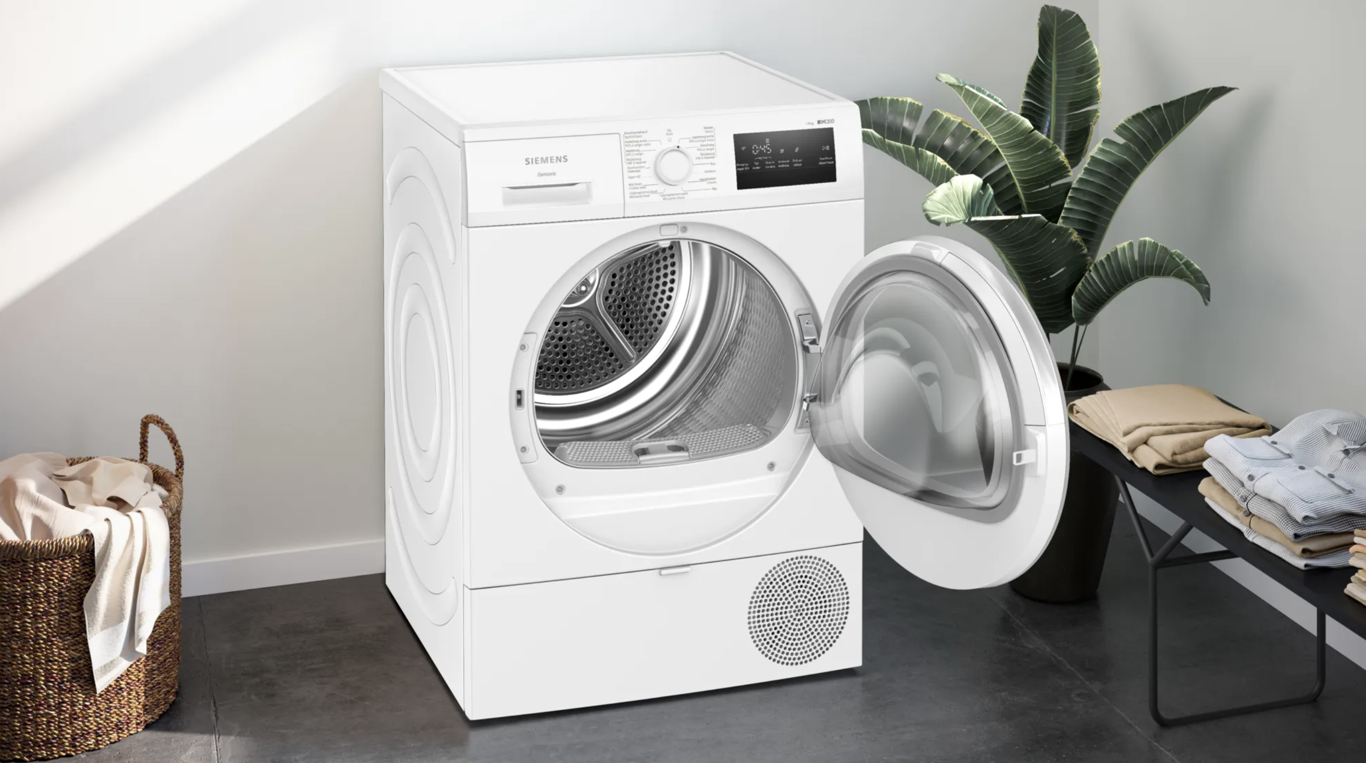 SIEMENS WQ33G2C9FG IQ500 droogkast - warmtepomp
