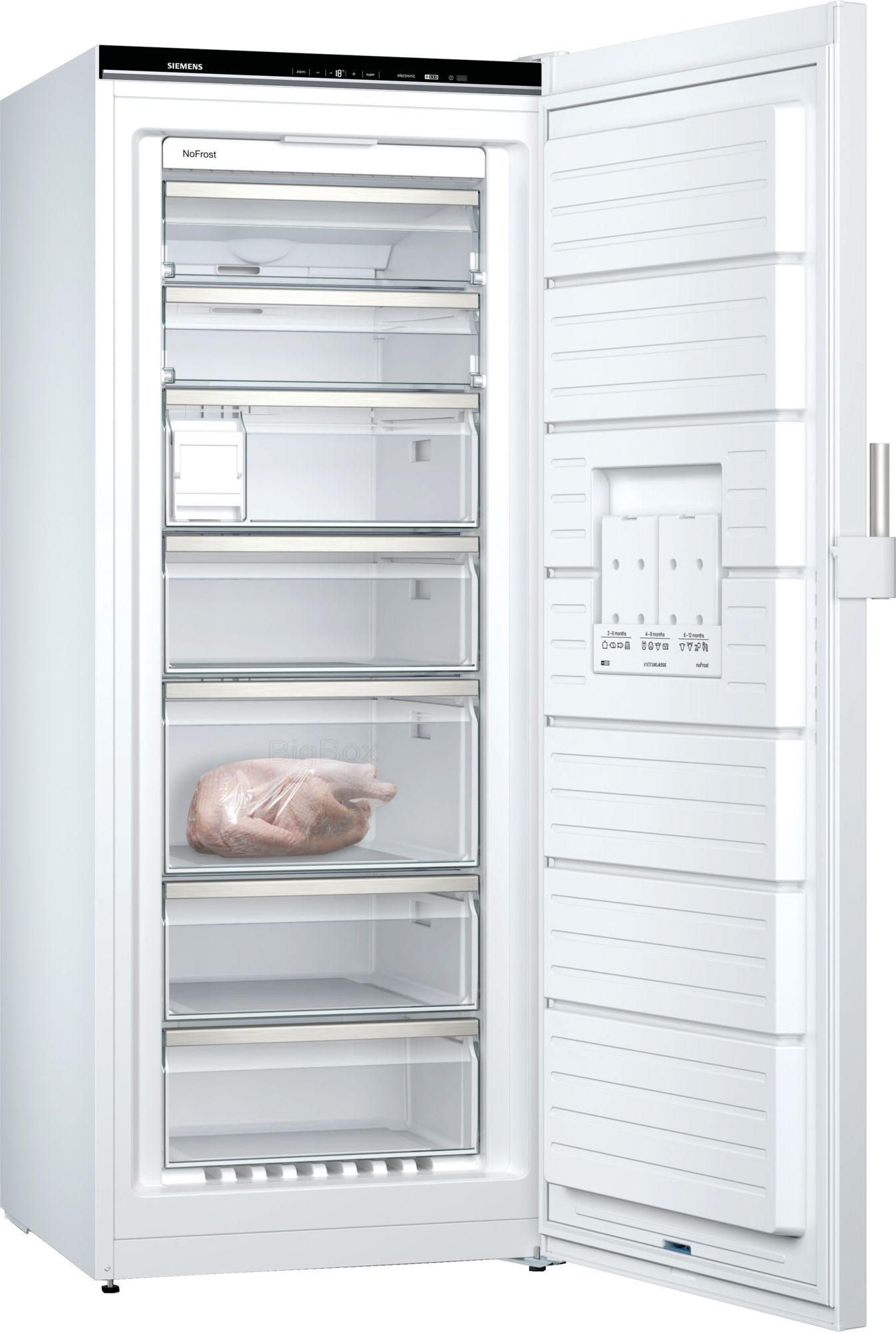 SIEMENS GS54NEWCV IQ500 vrijstaande vriezer - 176cm