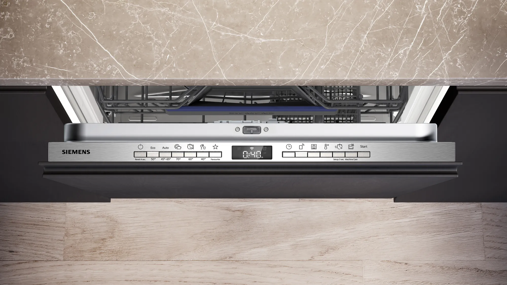 SIEMENS SN63EX27AE iQ300 vaatwasser volledig integreerbaar