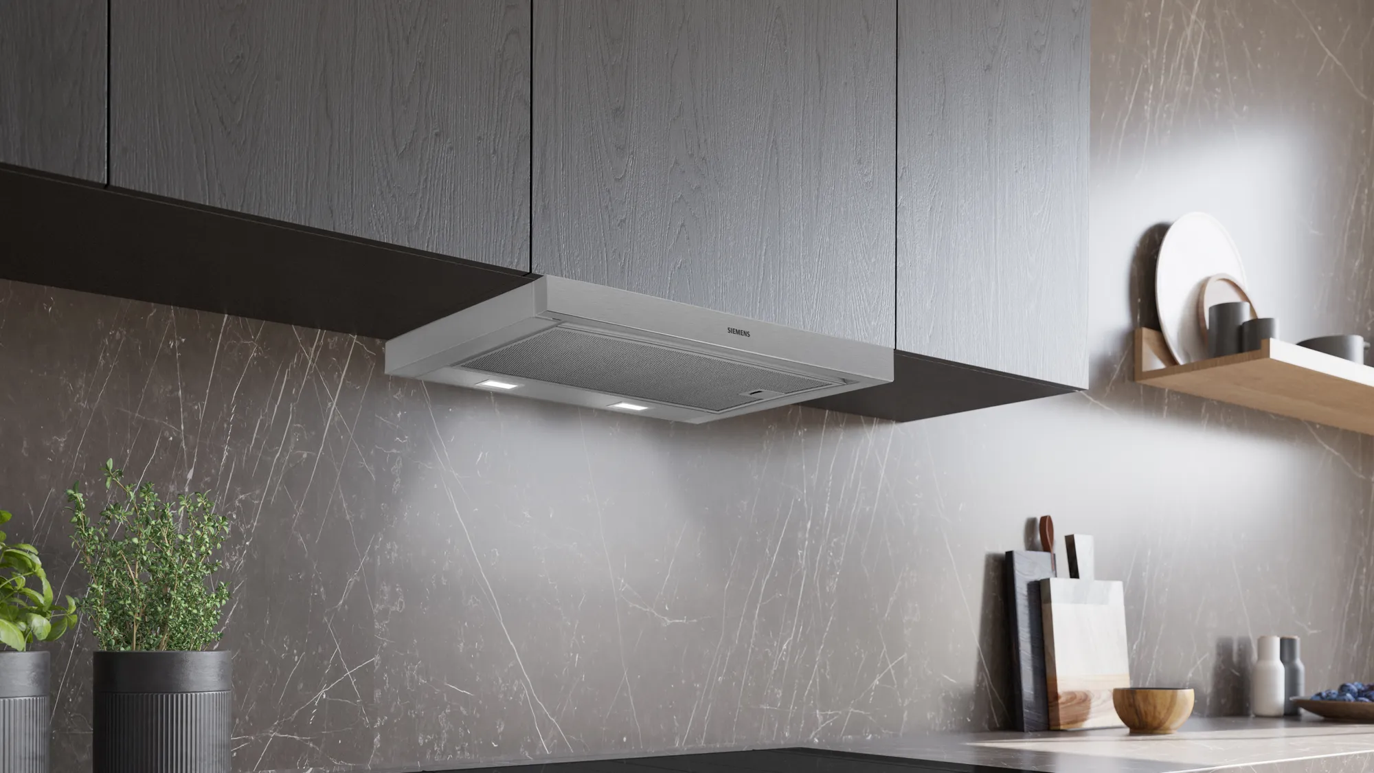 SIEMENS LI63LA526 IQ100 telescopische dampkap - 60cm SIEMENS LI63LA526 IQ100 telescopische dampkap - 60cm