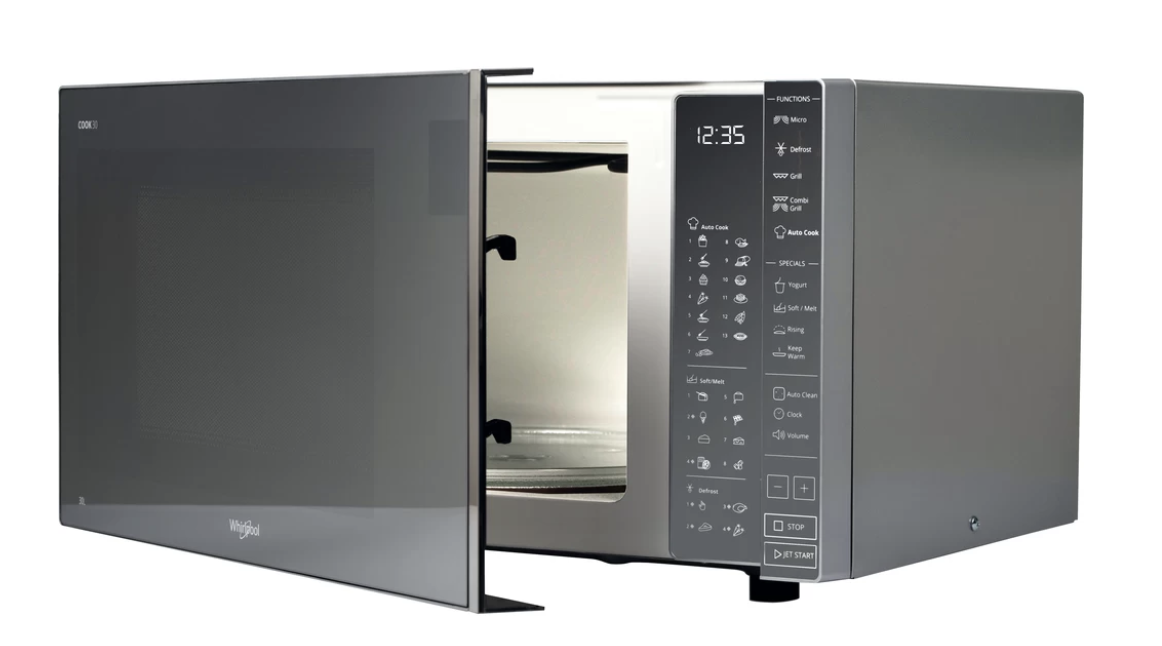 WHIRLPOOL WHMWP303M vrijstaande microgolfoven met grill - 30cm WHIRLPOOL WHMWP303M vrijstaande microgolfoven met grill - 30cm
