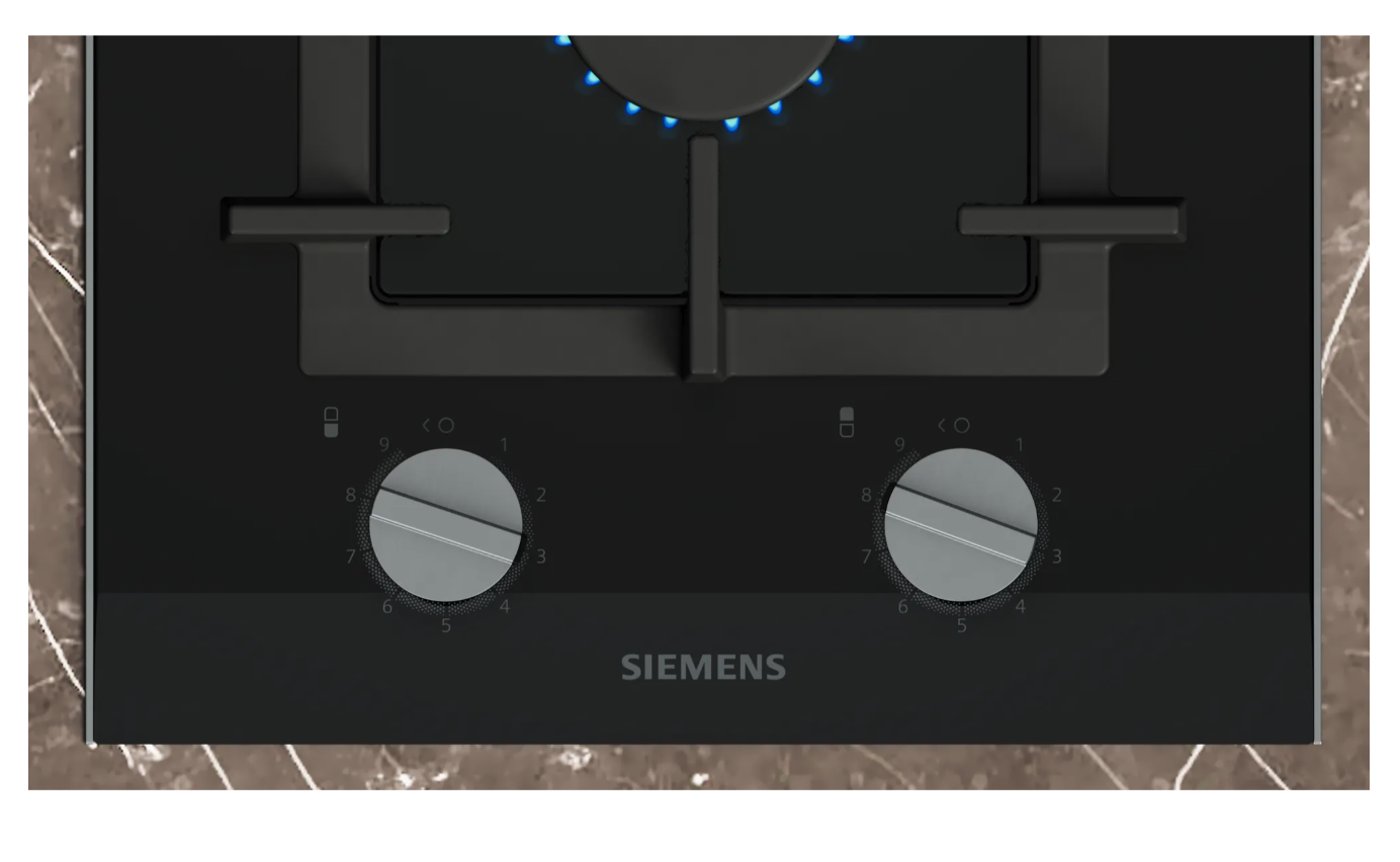 SIEMENS ER3A6BI40 gaskookplaat - domino SIEMENS ER3A6BI40 gaskookplaat - domino