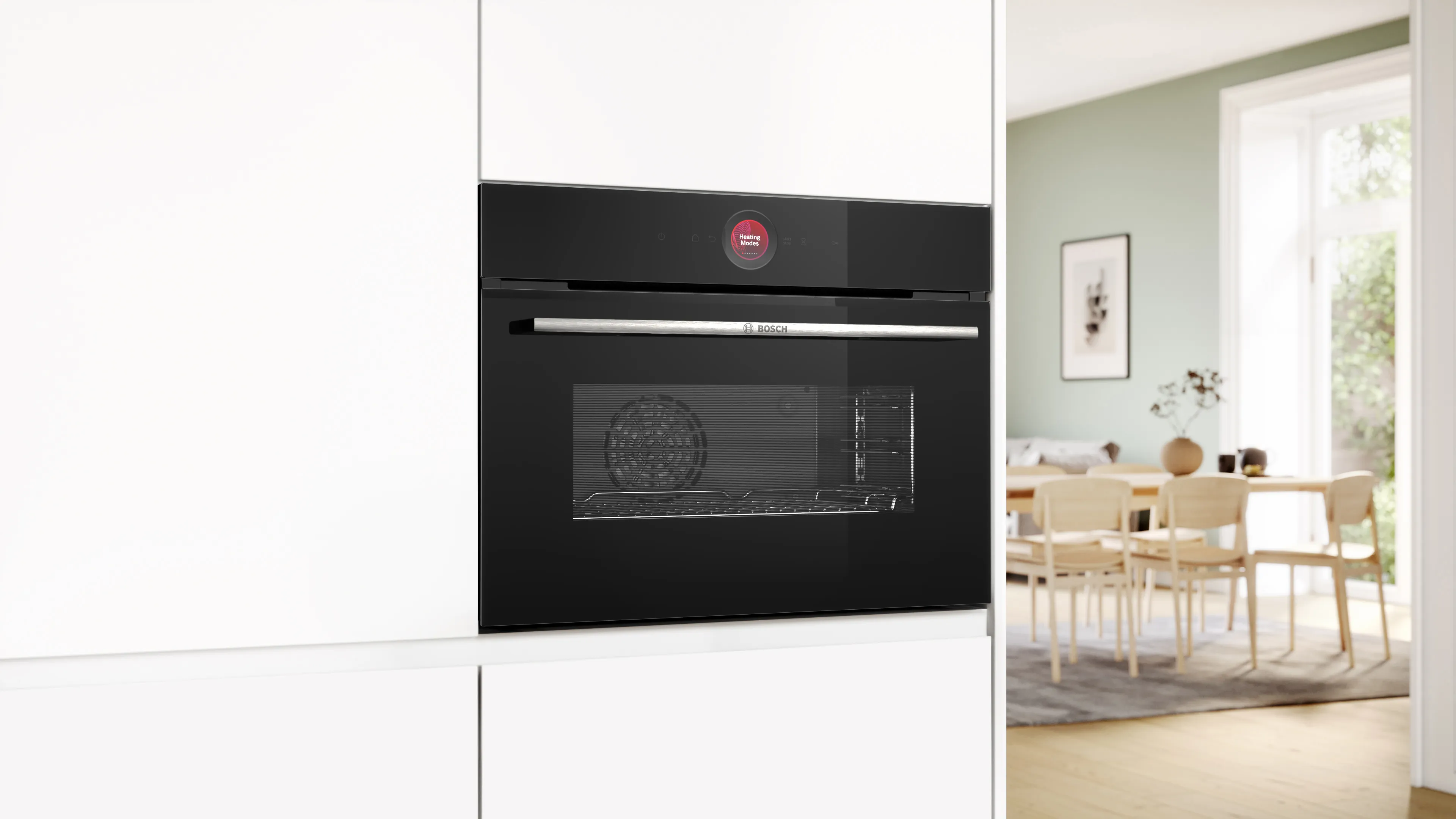 BOSCH CBG7341B1 SERIE 8 multifunctionele oven - 45cm BOSCH CBG7341B1 SERIE 8 multifunctionele oven - 45cm