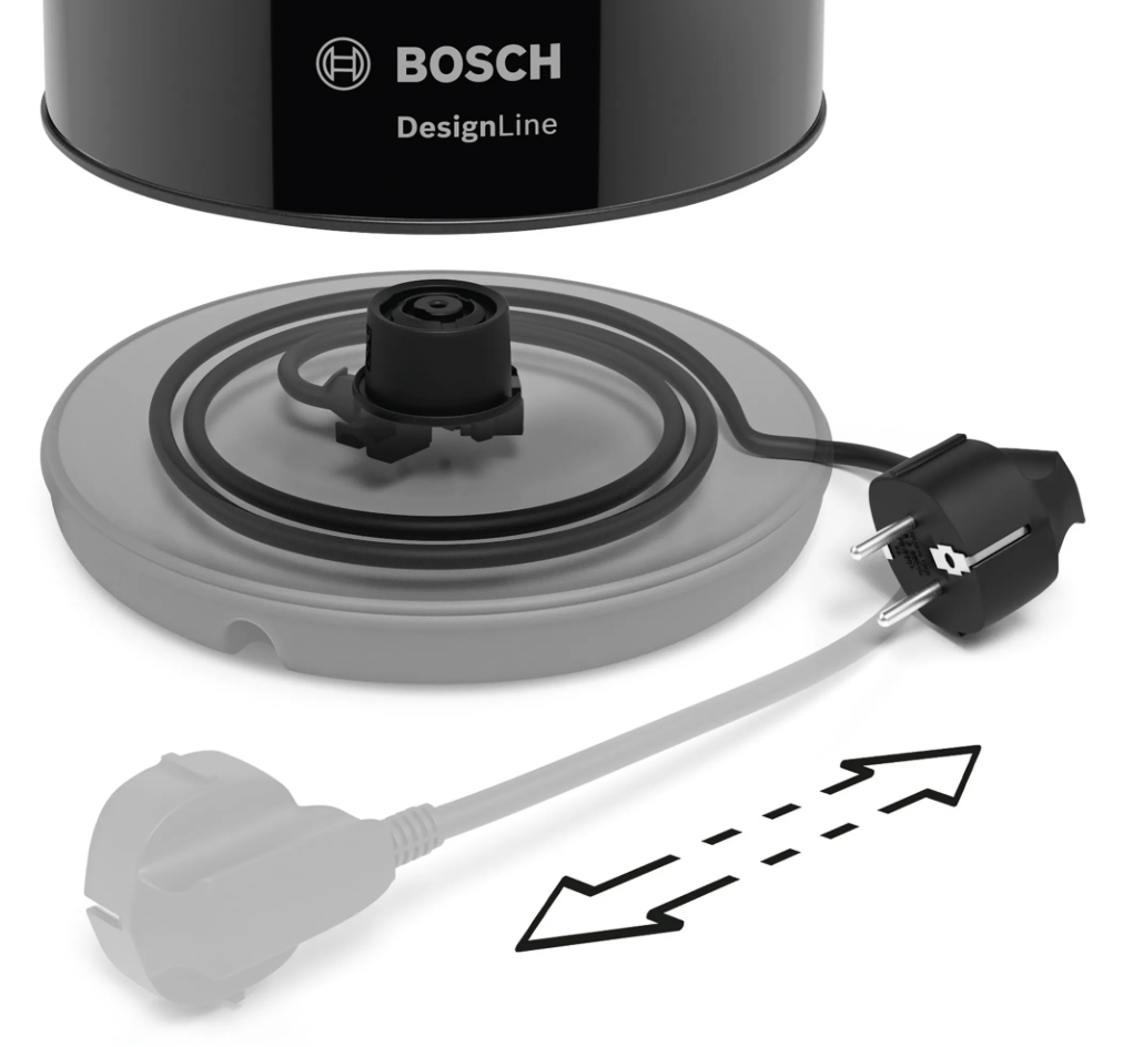 BOSCH SDA TWK3P423 DesignLine waterkoker BOSCH SDA TWK3P423 DesignLine waterkoker