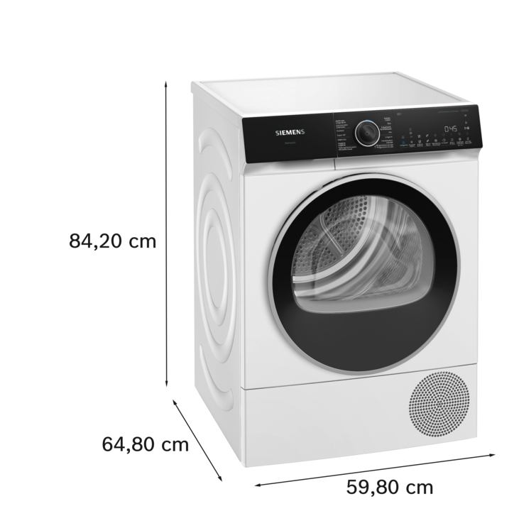SIEMENS WQ46H2DEFG IQ500 droogkast - warmtepomp
