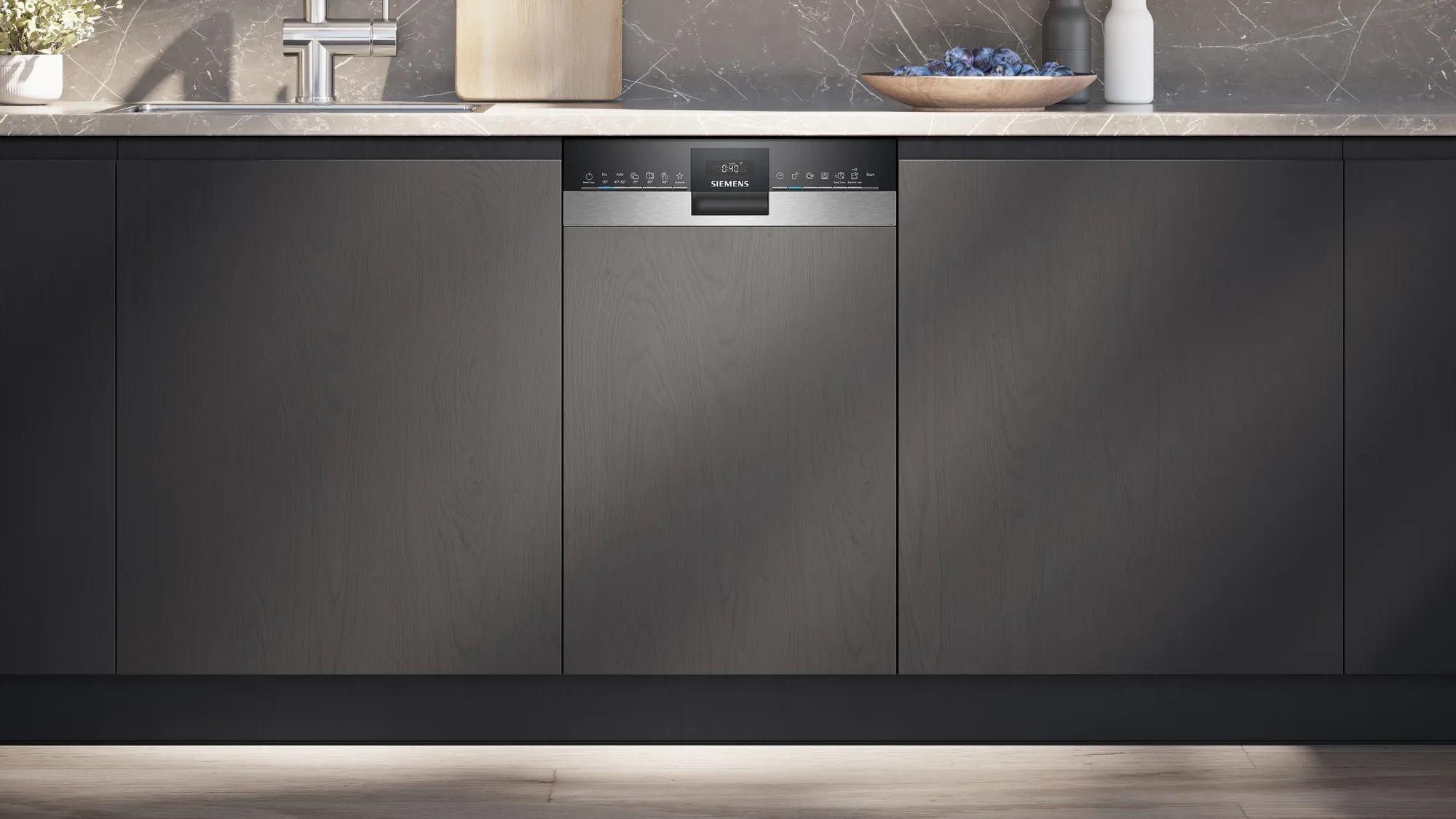 SIEMENS SR55ZS10ME IQ500 vaatwasser met bedieningspaneel