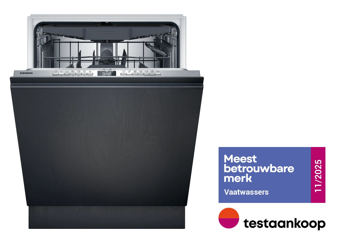 SIEMENS SN63EX22CE iQ300 vaatwasser volledig integreerbaar