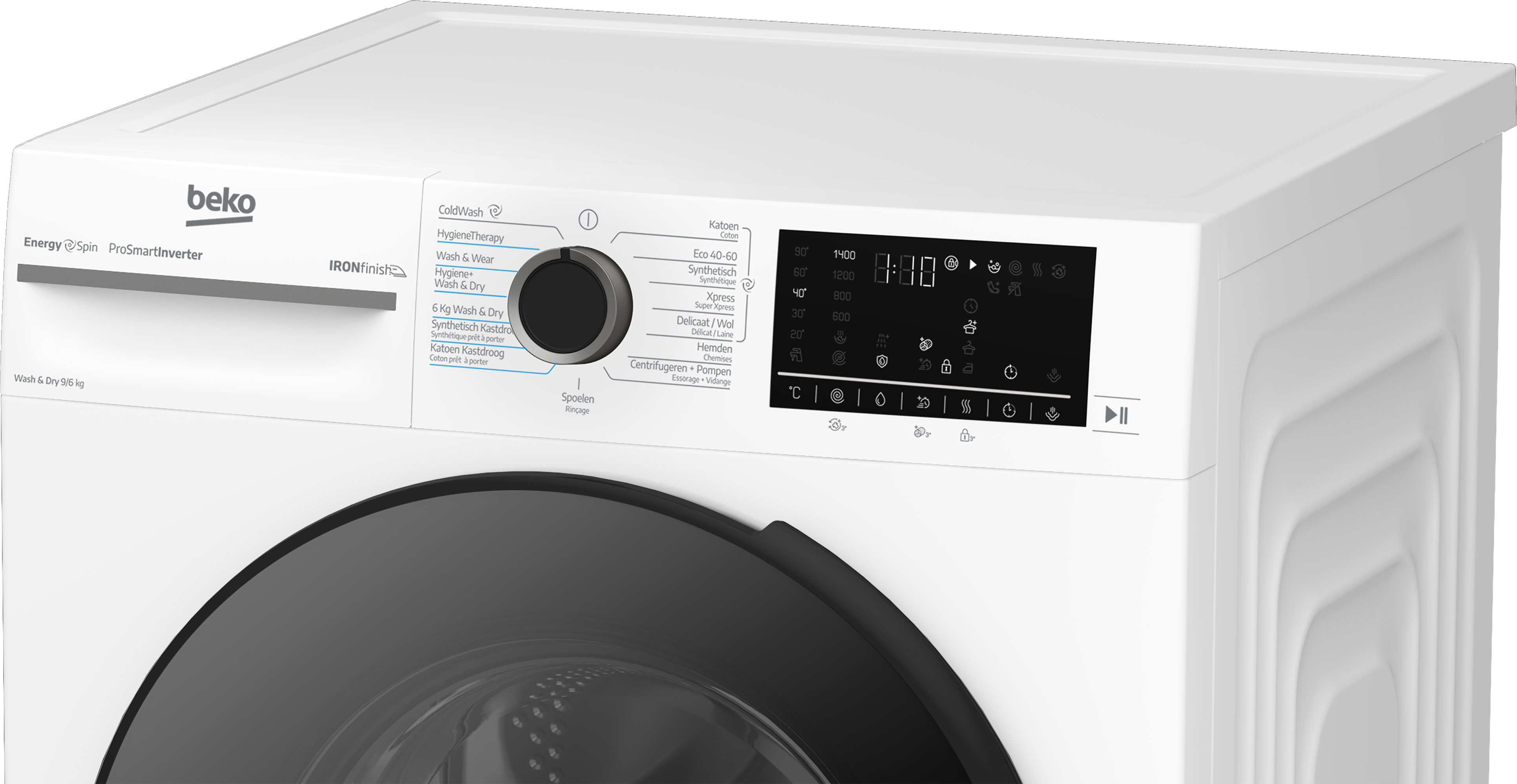 BEKO BM5DFT4941W was- droogcombinatie