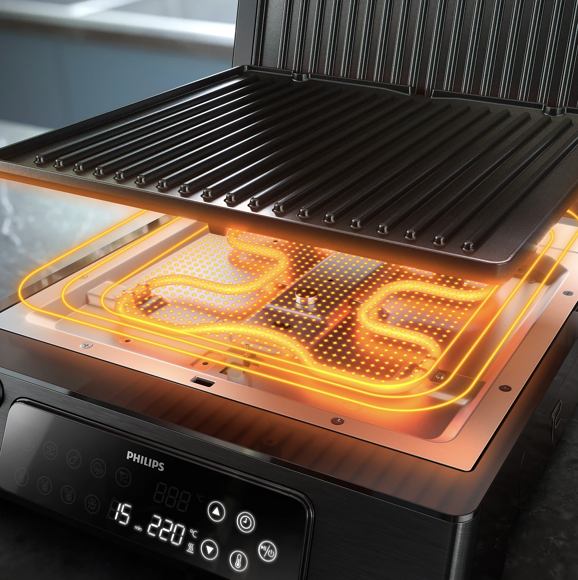 PHILIPS PDHD6307/70 contactgrill