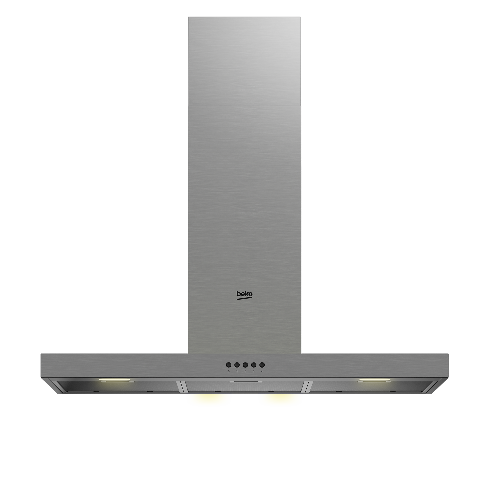 BEKO BHCB96622BX wandschouwdampkap - 90cm BEKO BHCB96622BX wandschouwdampkap - 90cm