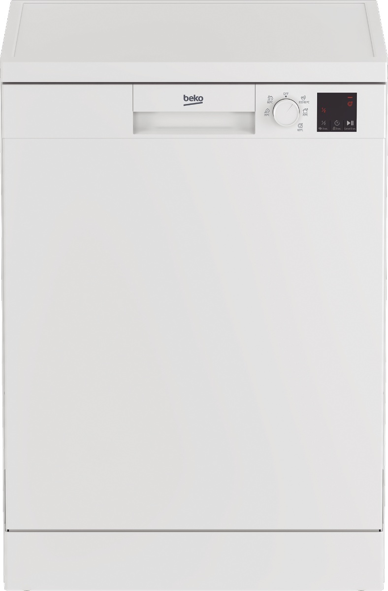 BEKO DVN05320W vrijstaande vaatwasser BEKO DVN05320W vrijstaande vaatwasser