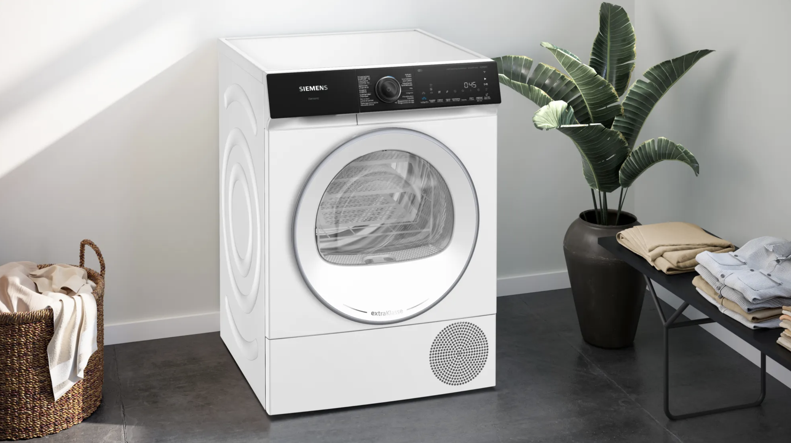 SIEMENS WQ45H2A9FG IQ500 droogkast