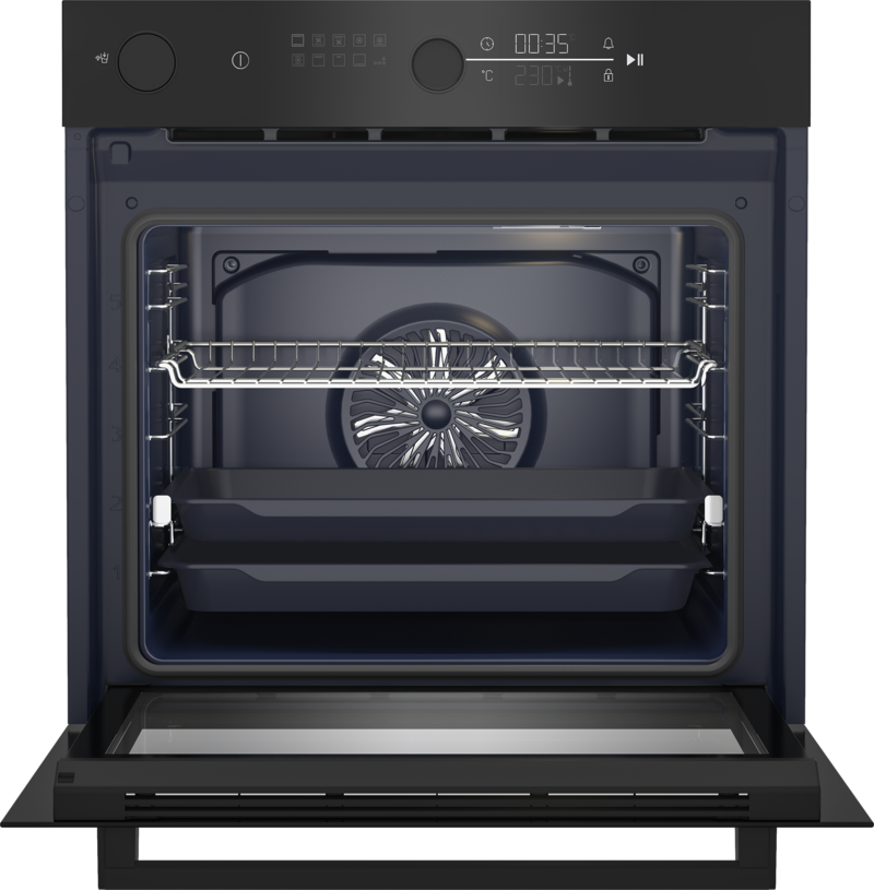 BEKO BBIS17400BSE multifunctionele oven met stoomtoevoeging - 60cm BEKO BBIS17400BSE multifunctionele oven met stoomtoevoeging - 60cm
