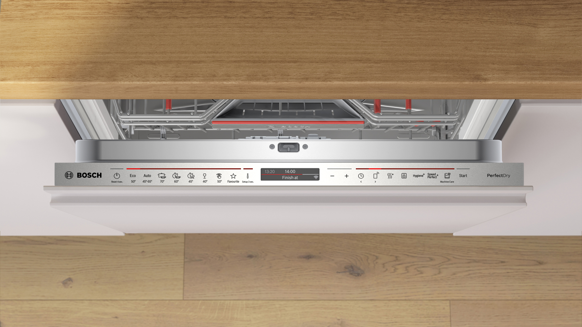 BOSCH SBD8YCX04E vaatwasser volledig integreerbaar