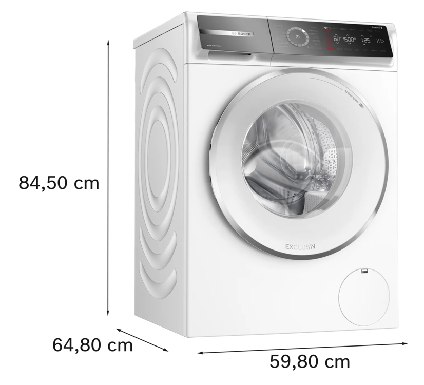 BOSCH WGB2560SFG SERIE 8 wasmachine BOSCH WGB2560SFG SERIE 8 wasmachine