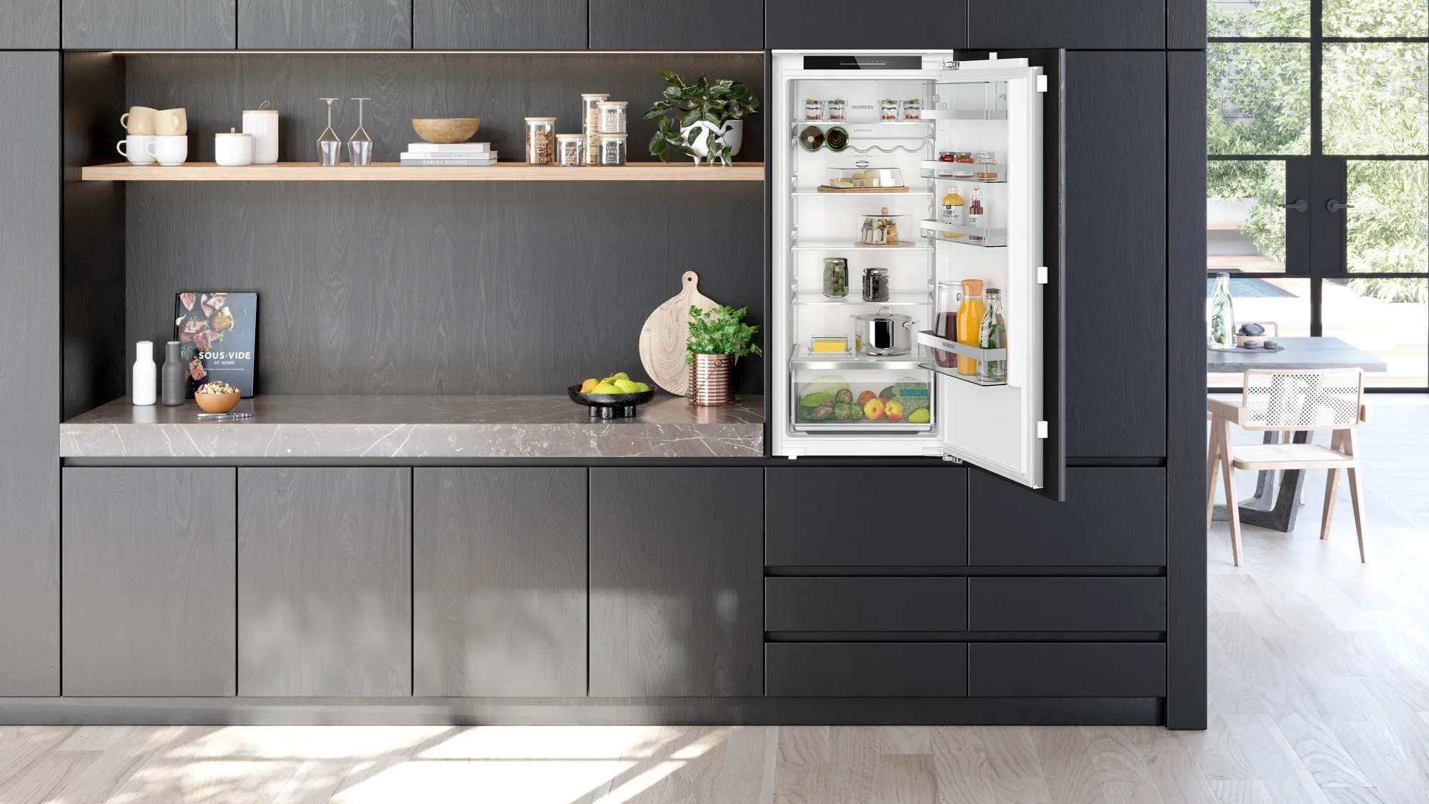 SIEMENS KI41REDD1 IQ500 koelkast zonder vriesvak - 122cm