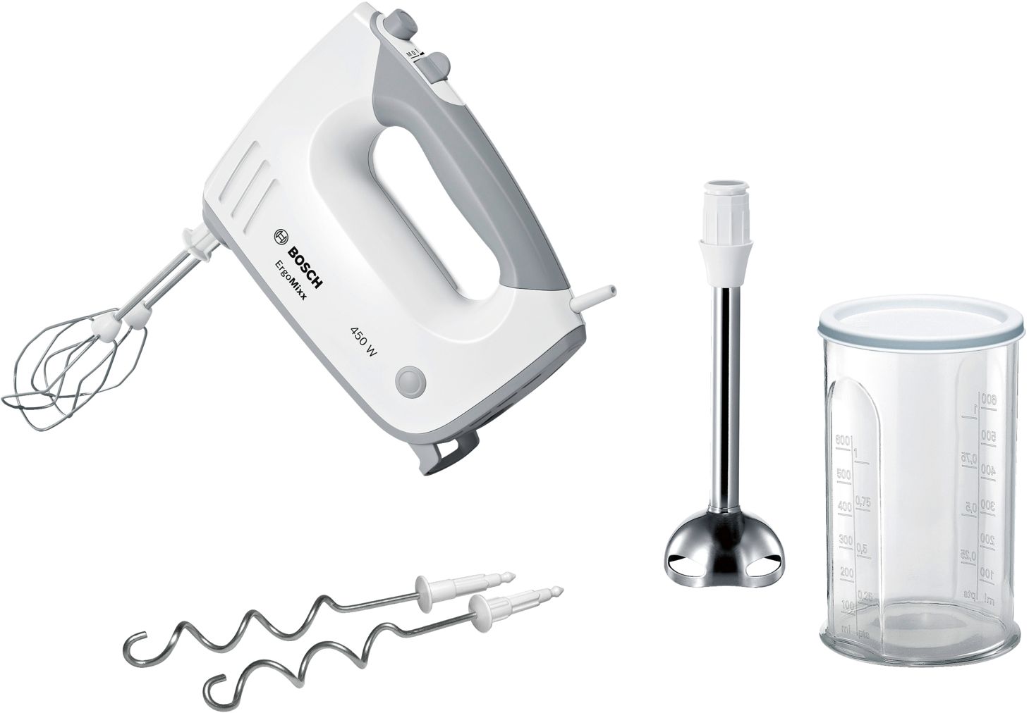 BOSCH MFQ36470 ERGOMIXX handmixer BOSCH MFQ36470 ERGOMIXX handmixer