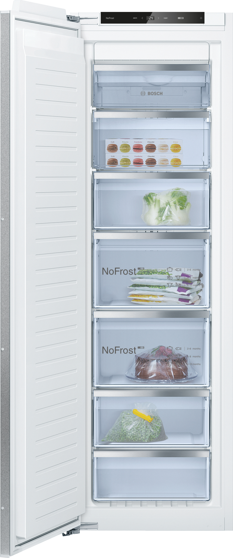 BOSCH GIN81ACD0 inbouw vriezer - 178cm