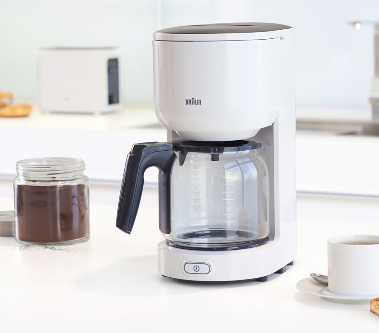 BRAUN (DELONGHI) BHKF3120WH koffiezetapparaat BRAUN (DELONGHI) BHKF3120WH koffiezetapparaat