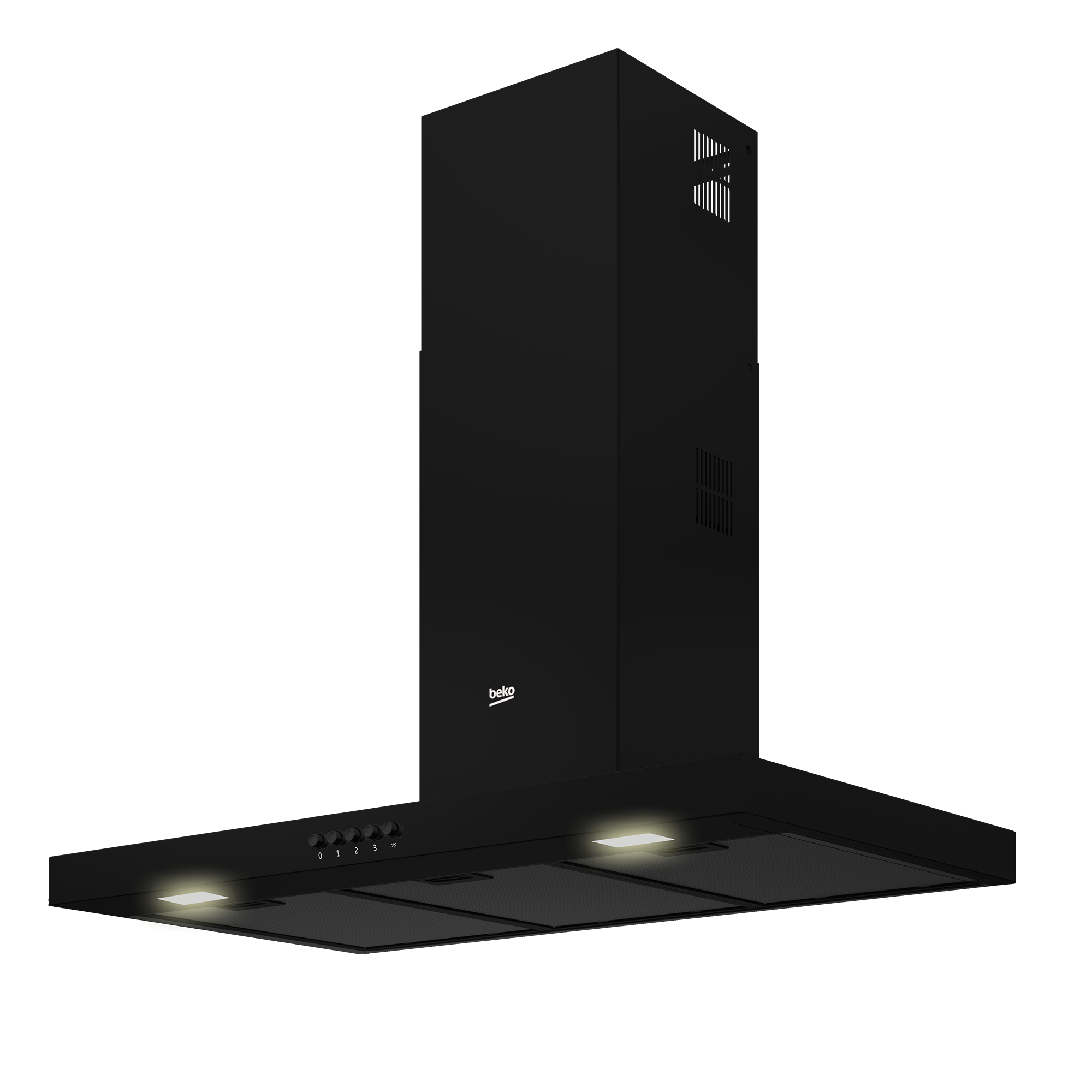 BEKO BHCB96622BBB wandschouwdampkap - 90cm BEKO BHCB96622BBB wandschouwdampkap - 90cm