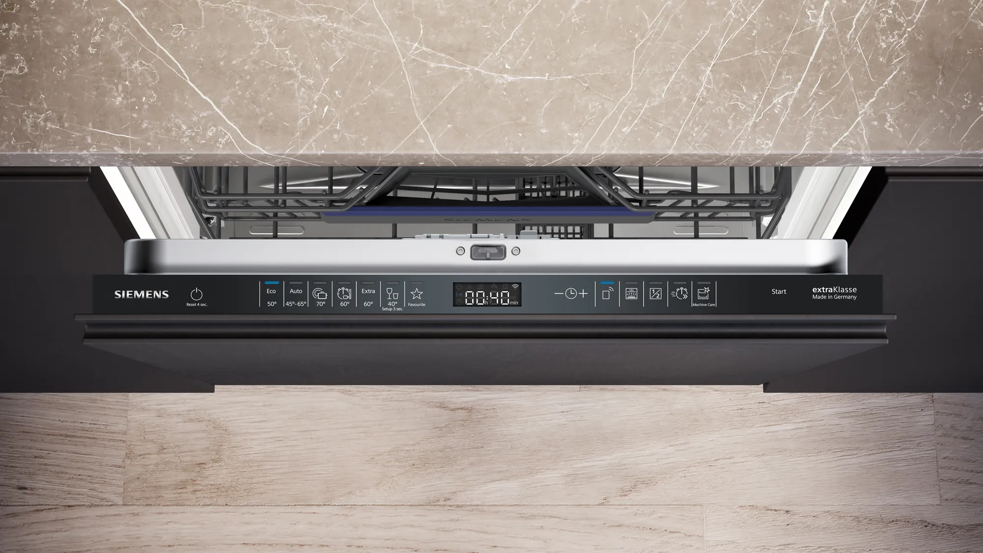 SIEMENS SX75EX04CE IQ500 vaatwasser volledig integreerbaar