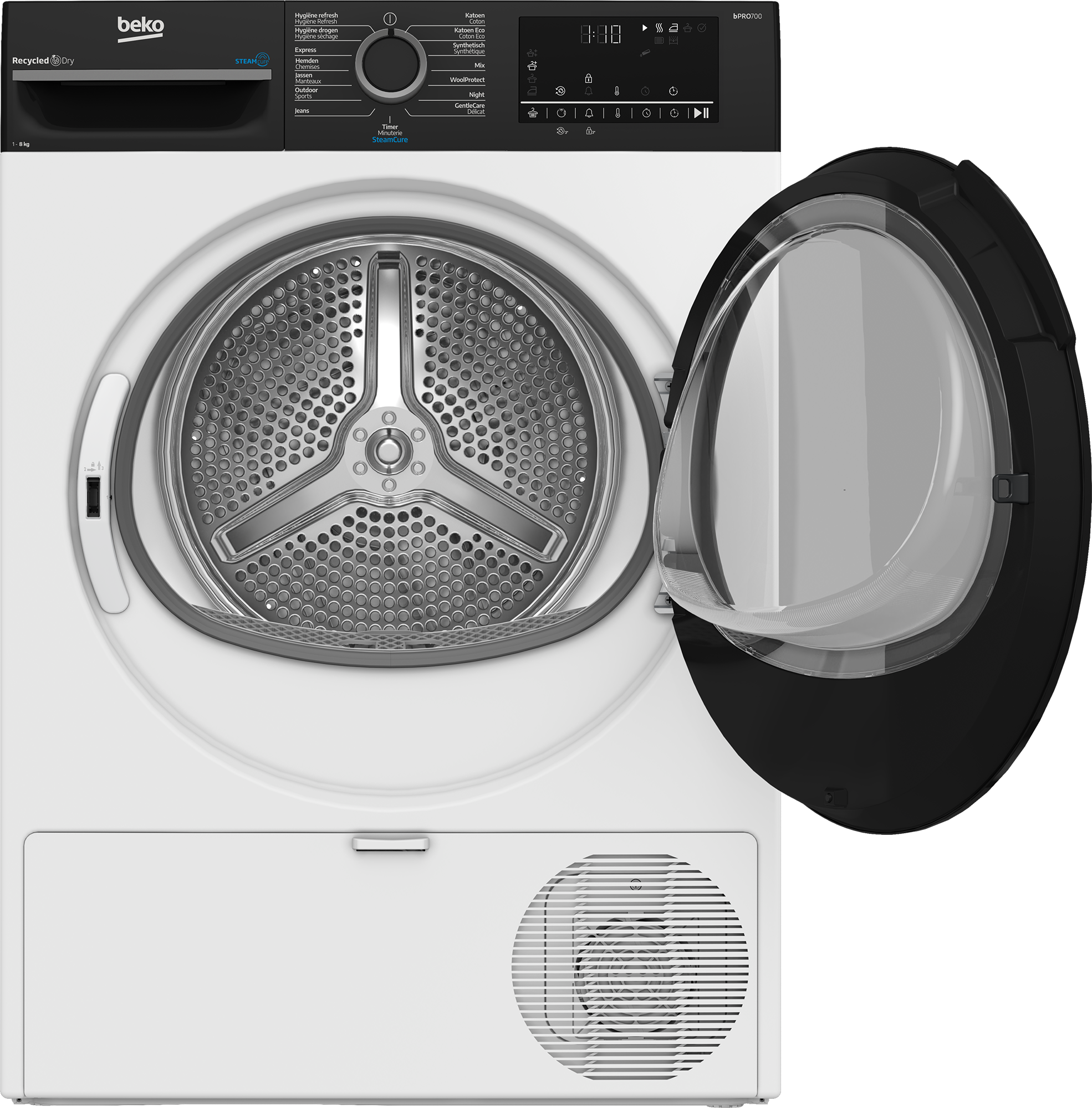 BEKO BM3T3824B droogkast - warmtepomp
