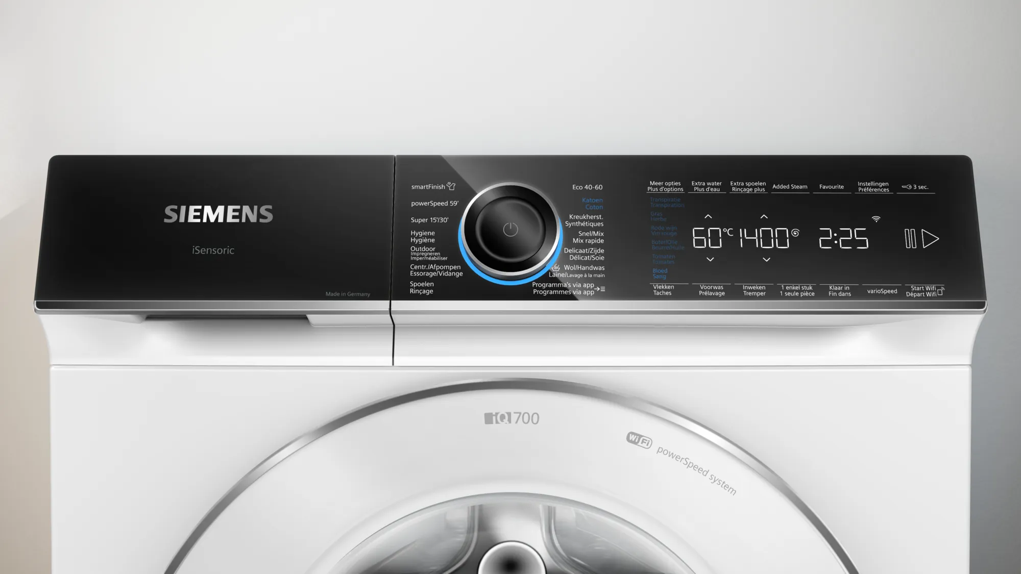 SIEMENS WG44B20SFG IQ700 wasmachine SIEMENS WG44B20SFG IQ700 wasmachine