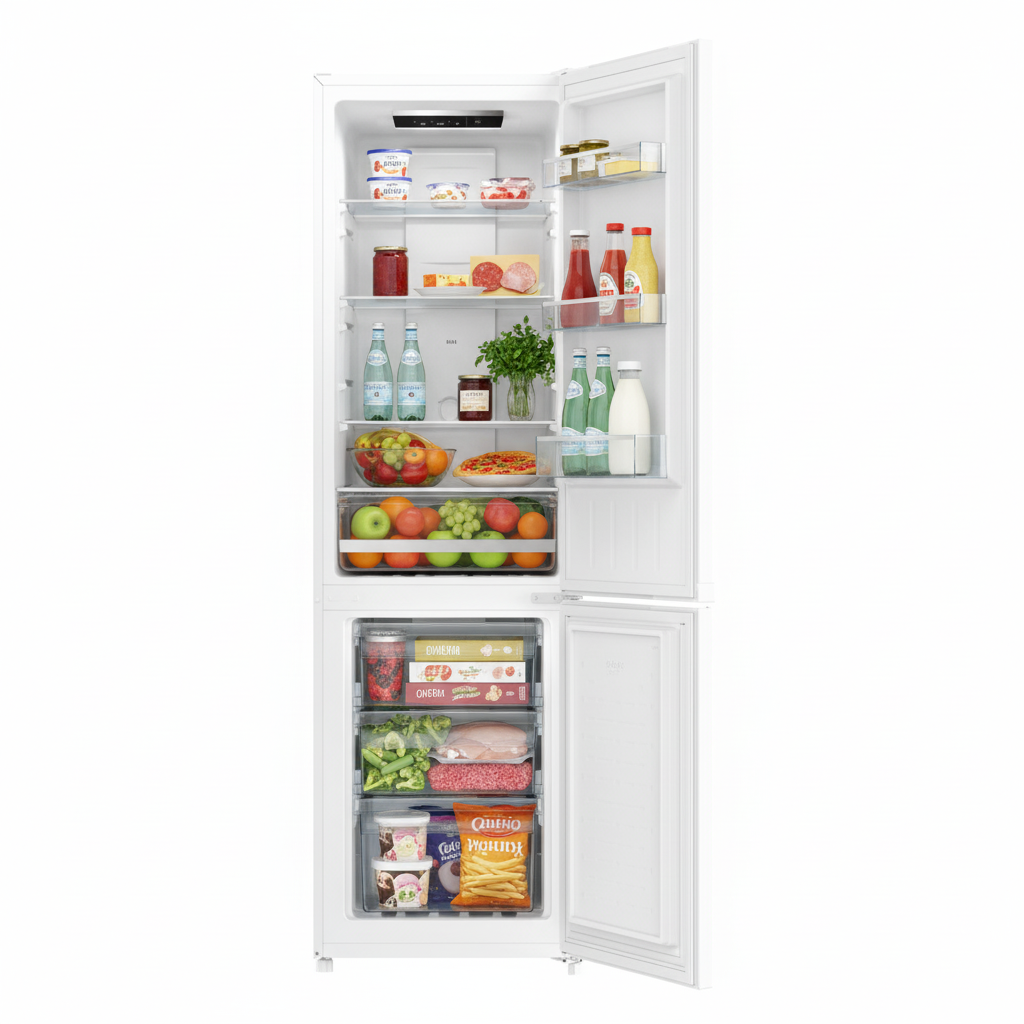 BEKO B3RCNO255W vrijstaande koel-/vriescombinatie - 180cm