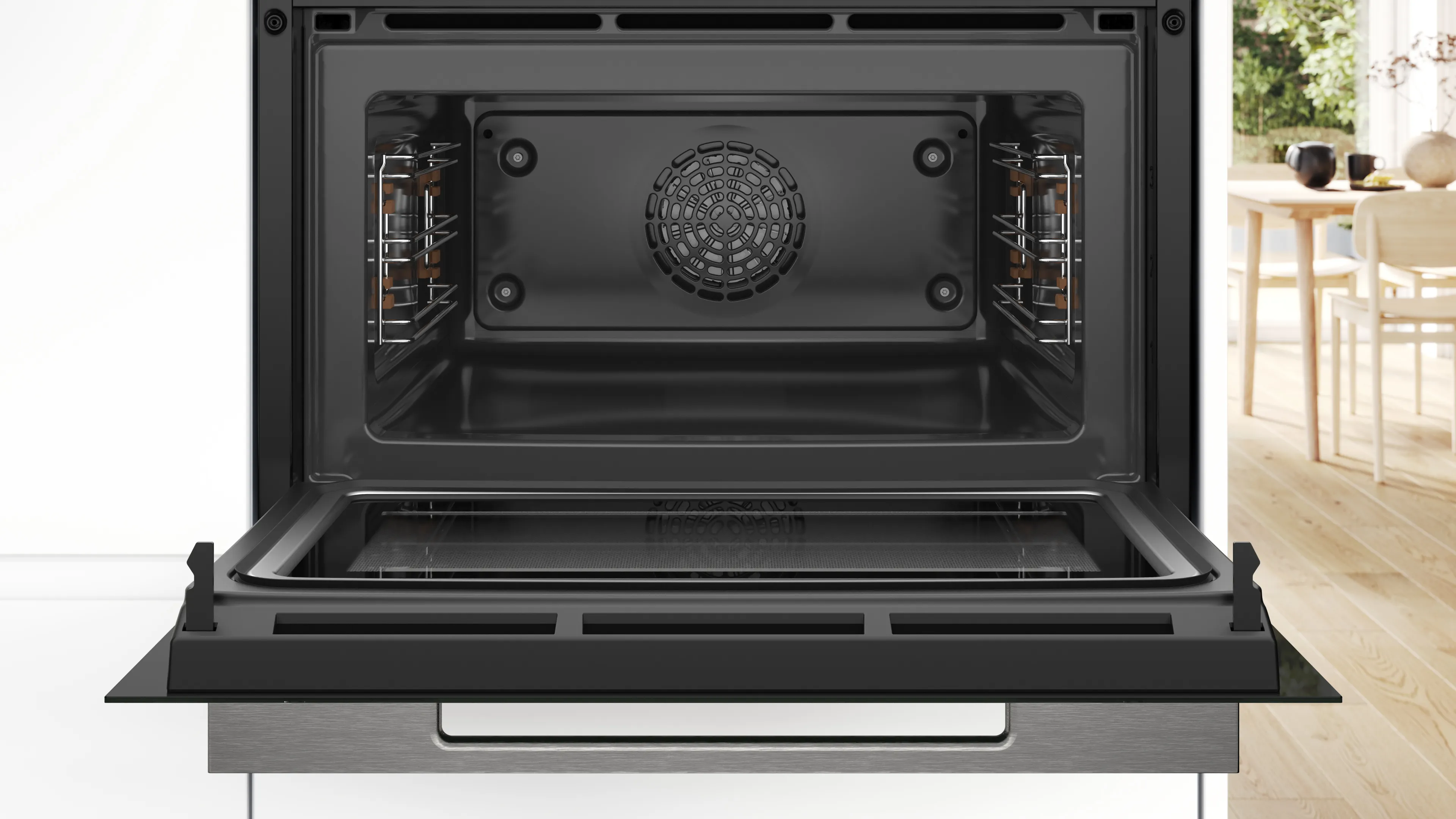 BOSCH CMG7241B2 SERIE 8 multifunctionele oven met microgolfoven - 45cm