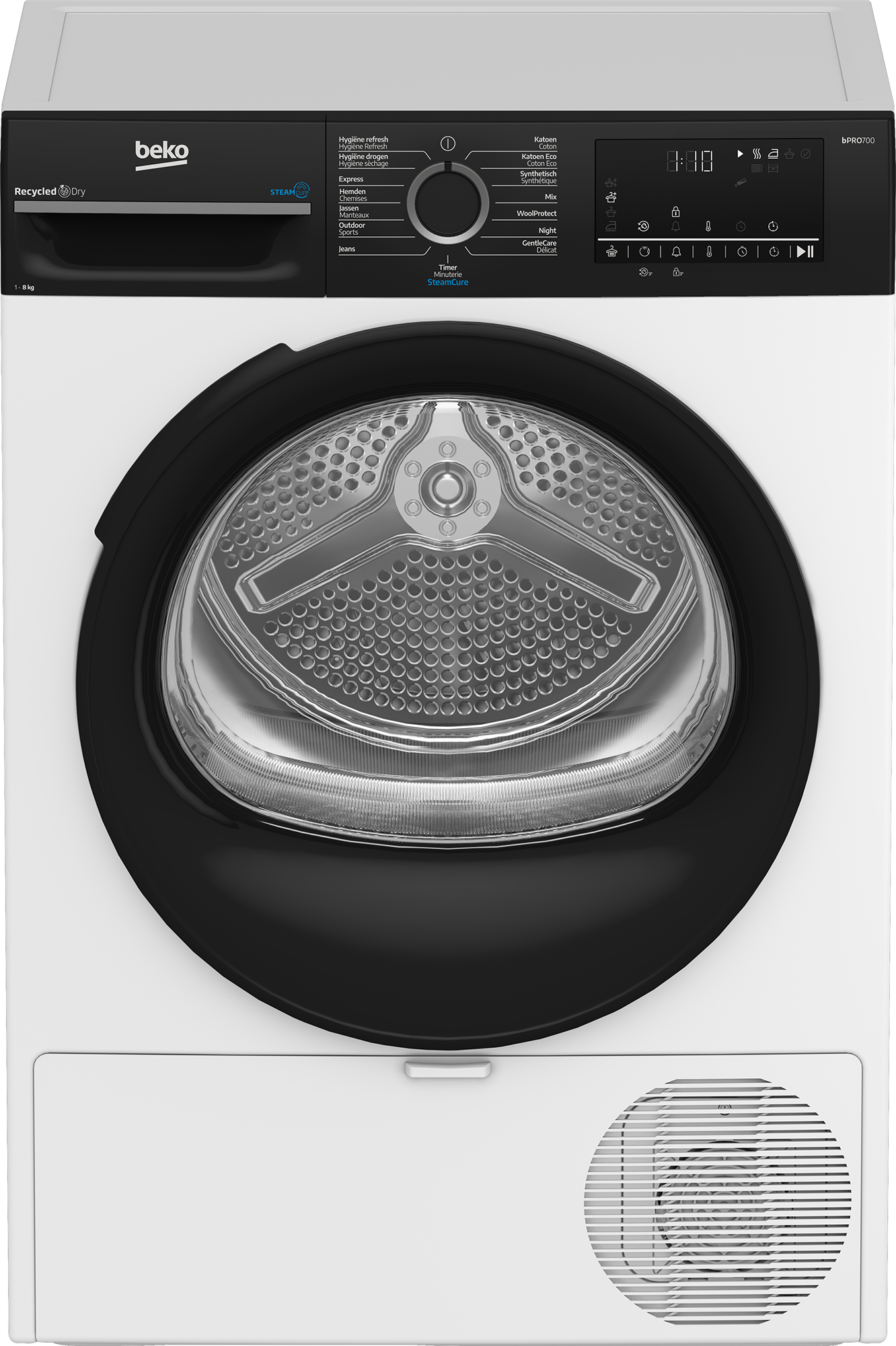 BEKO BM3T3824B droogkast - warmtepomp