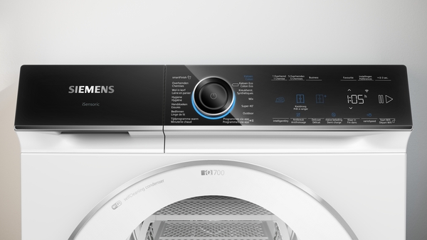 SIEMENS WQ46B2C9FG IQ700 droogkast - warmtepomp SIEMENS WQ46B2C9FG IQ700 droogkast - warmtepomp