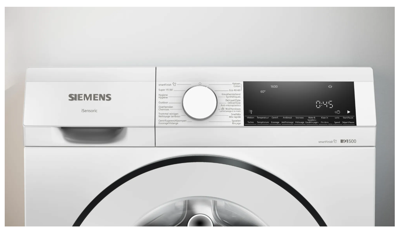 SIEMENS WG46G2ZEFG IQ500 wasmachine SIEMENS WG46G2ZEFG IQ500 wasmachine