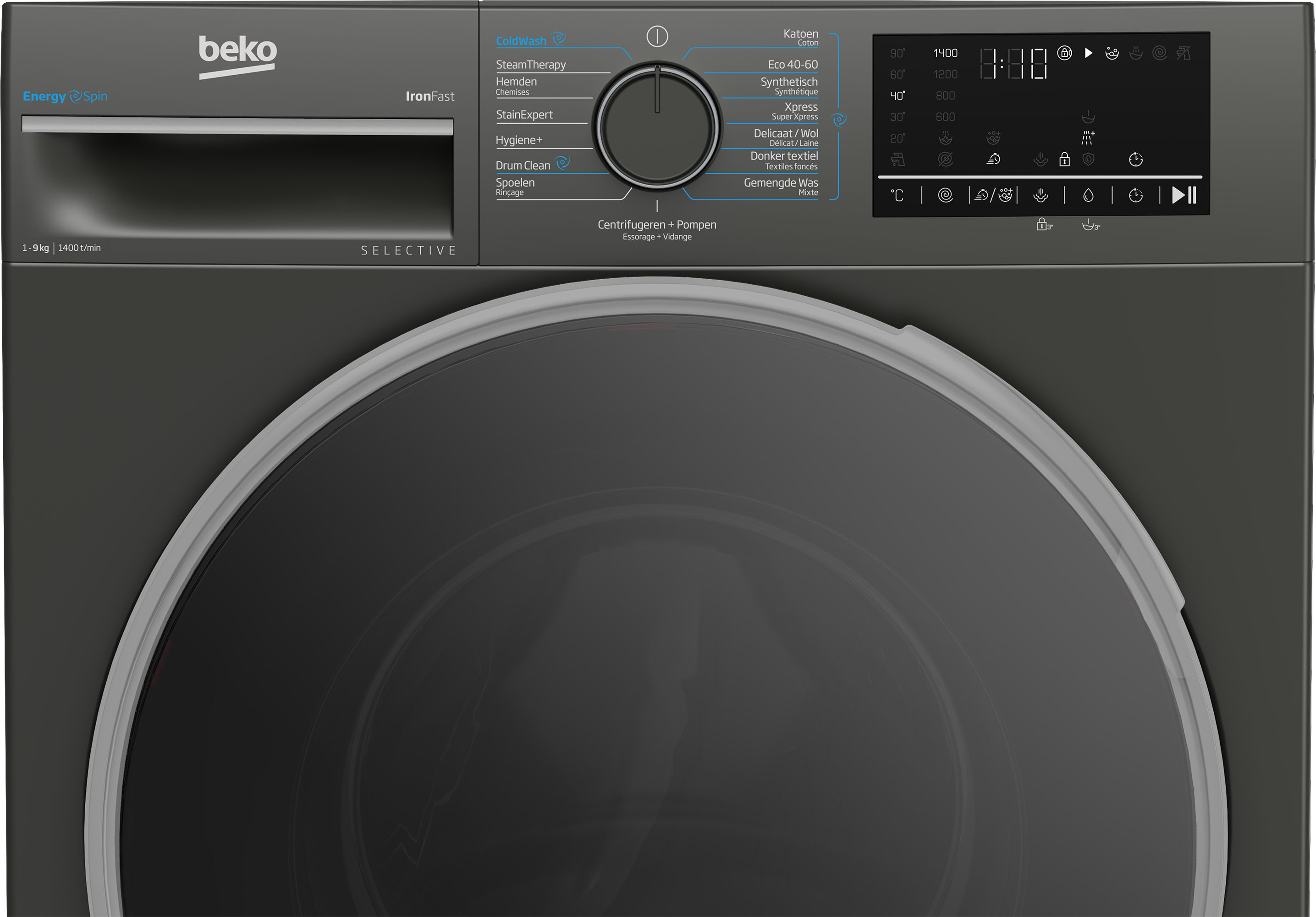BEKO B3WM49410M2 wasmachine