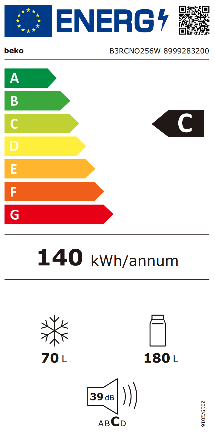 BEKO B3RCNO256W