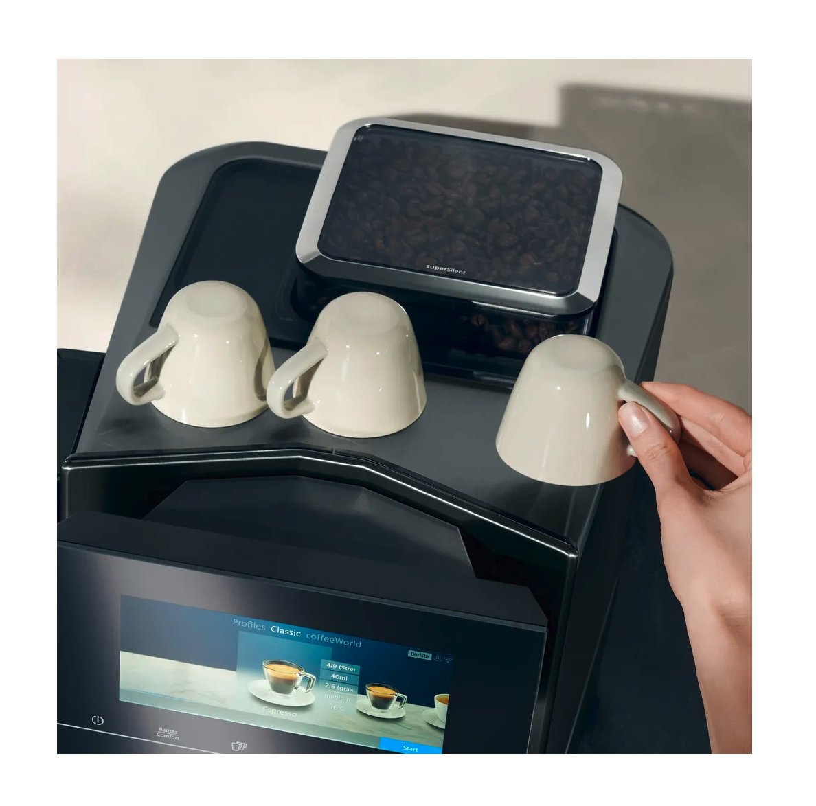 SIEMENS SDA ERT TQ905RZ5 EQ900 espresso machine