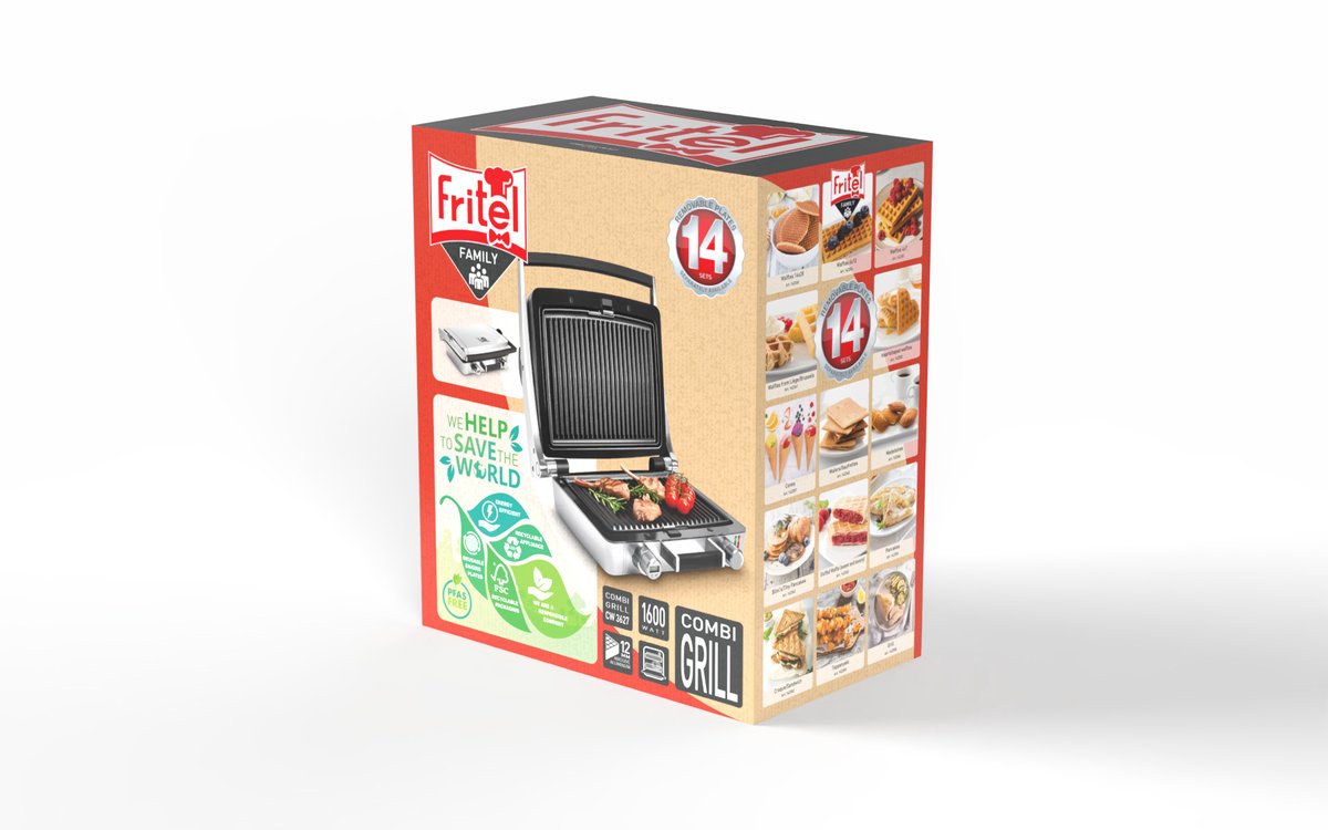 FRIFRI FT142670 wafelijzer