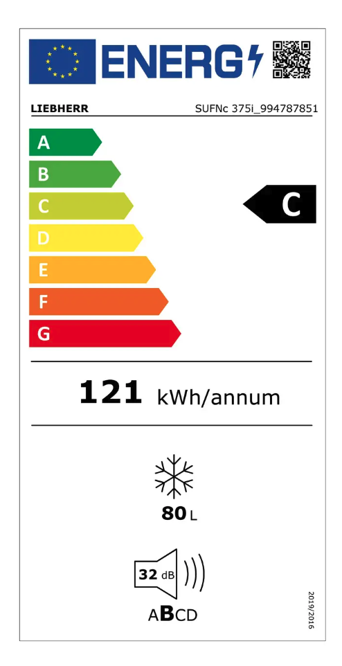 LIEBHERR SUFNC375I20 onderbouw vriezer LIEBHERR SUFNC375I20 onderbouw vriezer