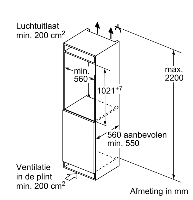 SIEMENS KI31REDD1 IQ500 koelkast zonder vriesvak - 102cm SIEMENS KI31REDD1 IQ500 koelkast zonder vriesvak - 102cm